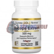Bacopa [Бакопа] (320 мг x 120 капс), California Gold Nutrition