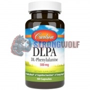 DLPA [Фенилаланин] (500 мг x 60 капс), Carlson