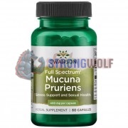 Mucuna [Допа Мукуна] (400 мг x 60 капс), Swanson