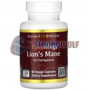 Lion's Mane [Львиная грива] (600 мг x 90 капс), California Gold Nutrition