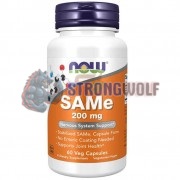SAMe [Адеметионин] (200 мг x 60 капс), NOW Foods