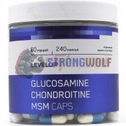 Glucosamine Chondroitin MSM (240 шт), LevelUp