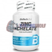 Zinc + Chelate (60 шт по 25 мг), Biotech USA