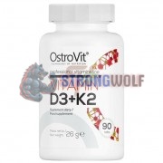 Vitamin D3 [2000 IU] + K2 [100 mcg] (90 шт), OstroVit