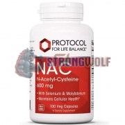 NAC [N-Acetyl-Cysteine] (100 шт), Protocol For Life Balance