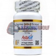 Astaxanthin [Astalif®] (30 шт по 12 мг), California Gold Nutrition