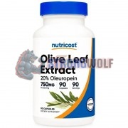 Olive Leaf Extract (90 шт по 750 мг), Nutricost