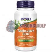 TestoJack 300™ (60 шт), NOW Foods