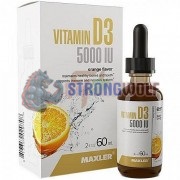 Vitamin D3 Liquid (60 мл: 5000 ме x 120 порций), Maxler