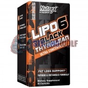 Lipo-6 Black Thyrolean UC (60 шт), Nutrex Research