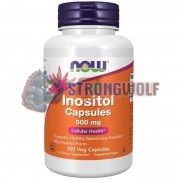Inositol (100 шт по 500 мг), NOW Foods