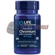 Optimized Chromium [Chrominex® 3+] (60 шт по 500 мкг), Life Extension
