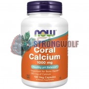Coral Calcium (100 шт по 1000 мг), NOW Foods