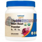 Organic Beet Root Powder (454 гр: 91 порция), Nutricost